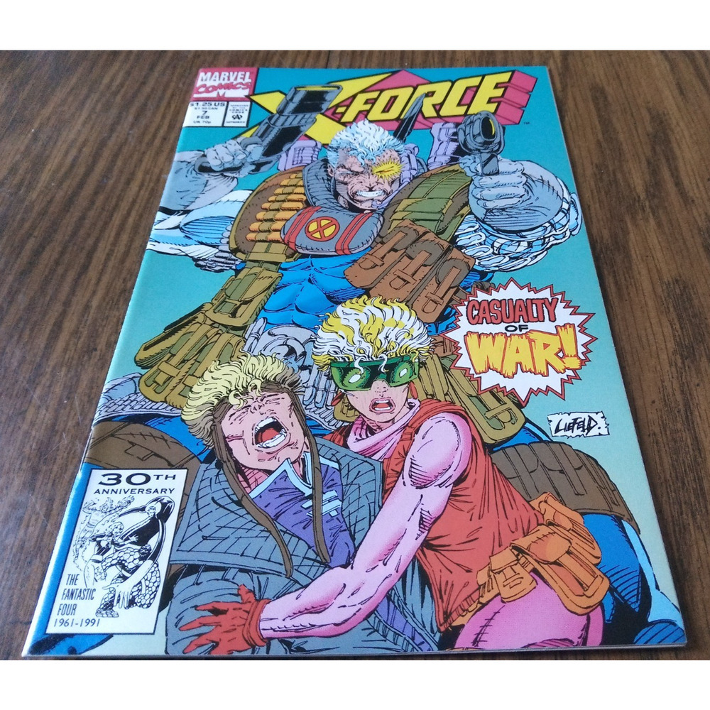X-Force #7 (February 1992 Marvel Comics)